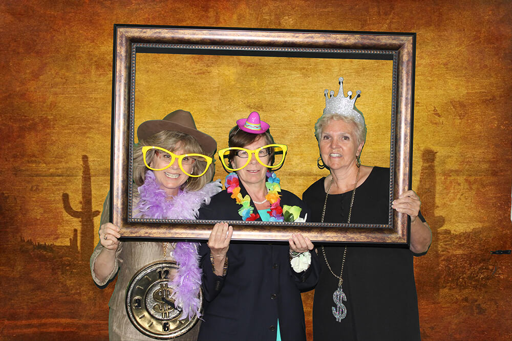 Ladies at PhotoBomb Photo Booth